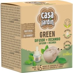 Casa Jardín Electric Diffuser Essential Oil with Citronella Up to 45 Nights 32ml