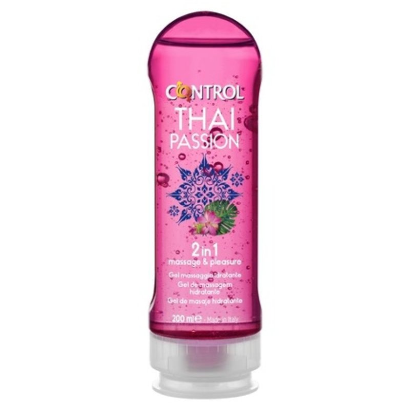 Control Gel Massage and Lubricant 200ml - Thai Passion
