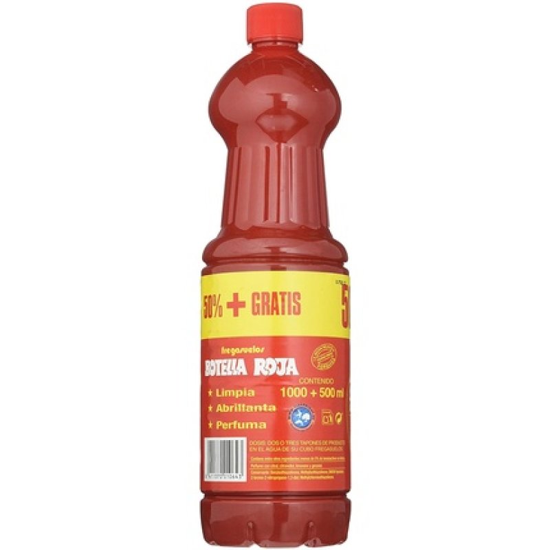 Red Cleaner Bottle 1000 500ml