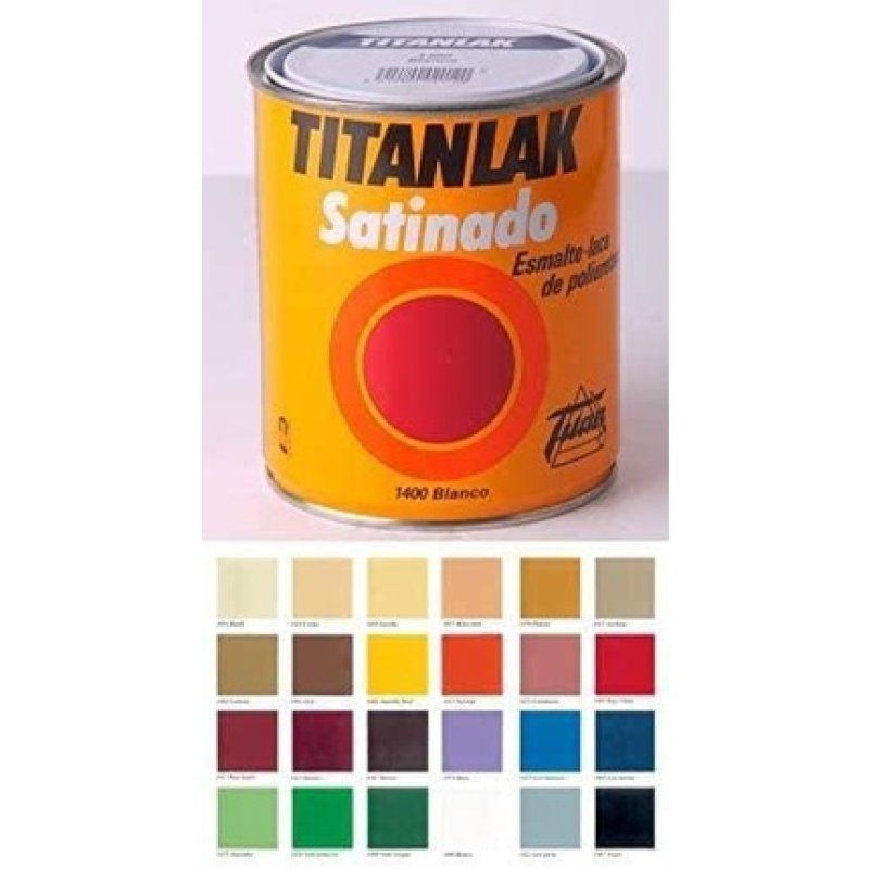 Titanlak M30639 Enamel Satin 375 Ml Titanlak White