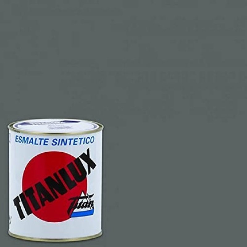 Titanlux M30744 Enamel Sintetico 375 Ml Titanlux Gray Steel