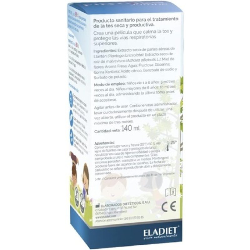 ELADIET FINTUSS Children Syrup 168g