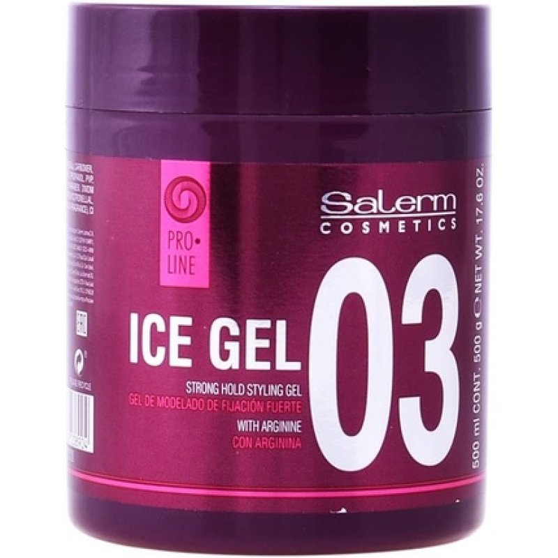 Ice Gel Strong Hold Styling Gel 500ml