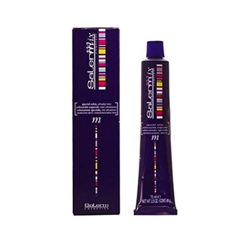 Salerm Mix Permanent Hair Color 0.96 Tokyo Iris 2.3 oz