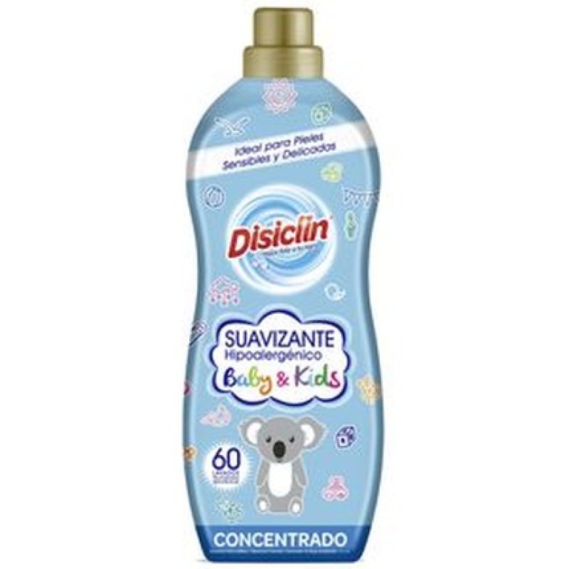 Disiclin Concentrated Fabric Softener For Babies And Kids, 60 Washes