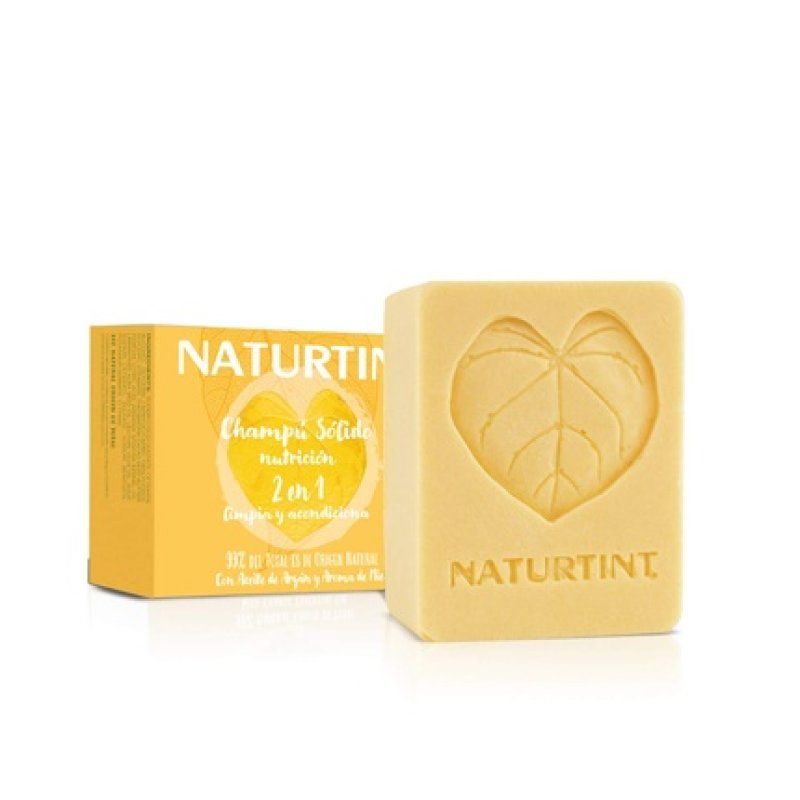 Naturtint Nourishing 2 in 1 Solid Shampoo and Conditioner for Dry, Damaged, and Rebellious Hair 75ml