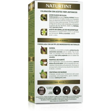 Naturtint Biobased Permanent Hair Color Without Ammonia 100% Gray Coverage