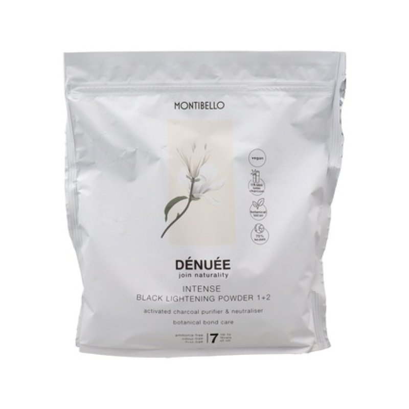 Montibello Denuee Intense Black Lightening Powder 12, 500 Grams