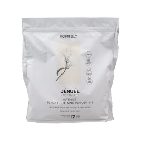 Montibello Denuee Intense Black Lightening Powder 12, 500 Grams