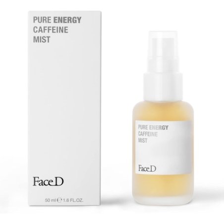 Face D Pure Energy Spray Energy Saving and Balancing Face Spray with Caffeine and Prebiotics 50ml