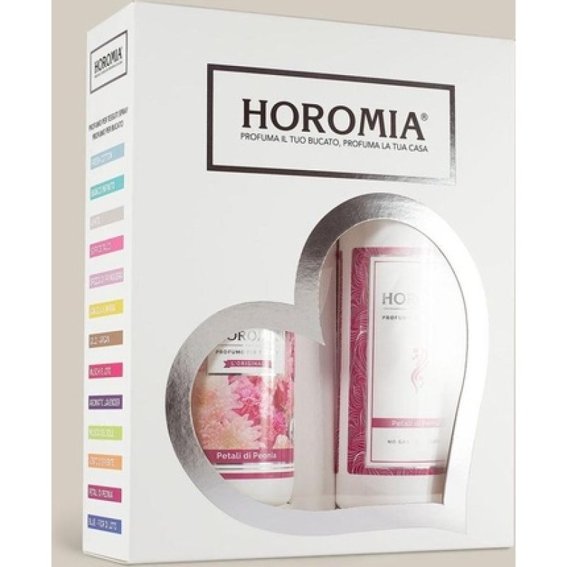 Laundry Perfume And Textile Spray Gift Set Horomia | Petali Di Peonia