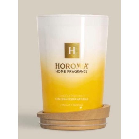 Horomia Vanilla and Benzoin Scented Candle 350g with Natural Soy Wax