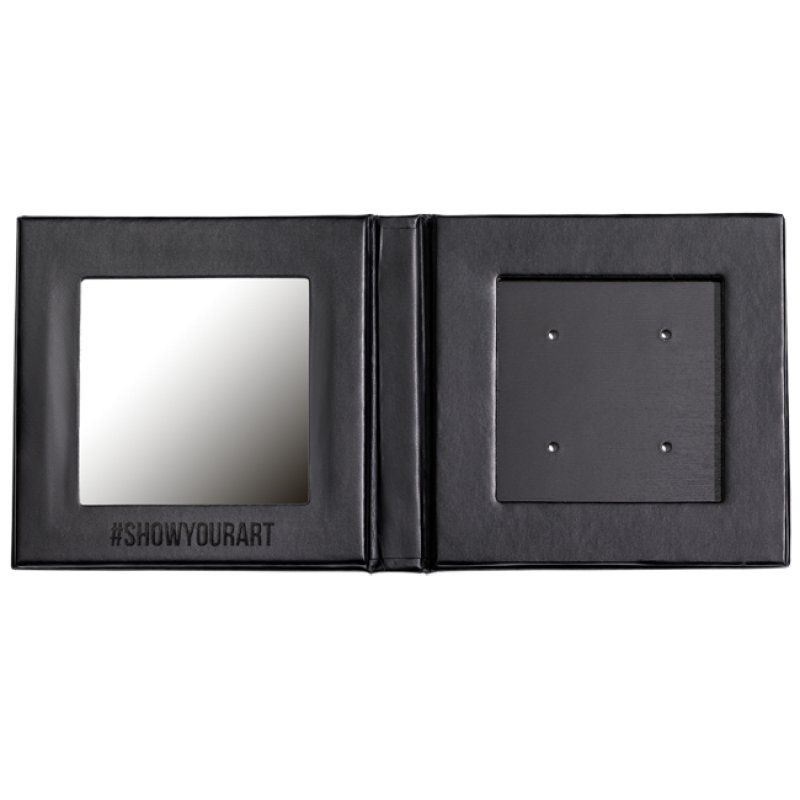 Mulac Cosmetics One Shot Palette makeup compact case Black