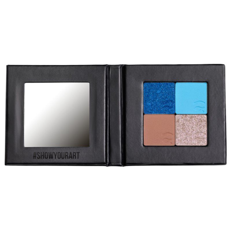 Mulac Cosmetics One Shot Palette makeup compact case Black