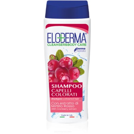 Eloderma Shampoo For Colored Hair With Cranberry Extract - 75 Ml