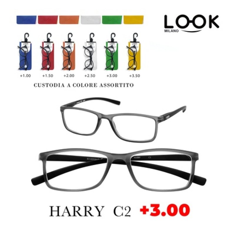 Look Optics Look Harryc2 Glasses 3.00