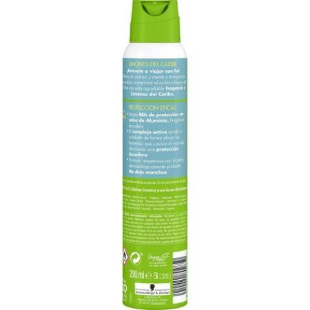 FA Deodorant Spray 200ml Caribbean Lemons