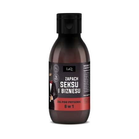 Laq Mini Fragrance Of Sex And Business Shower Gel 8 In 1 Black Matte 100ml
