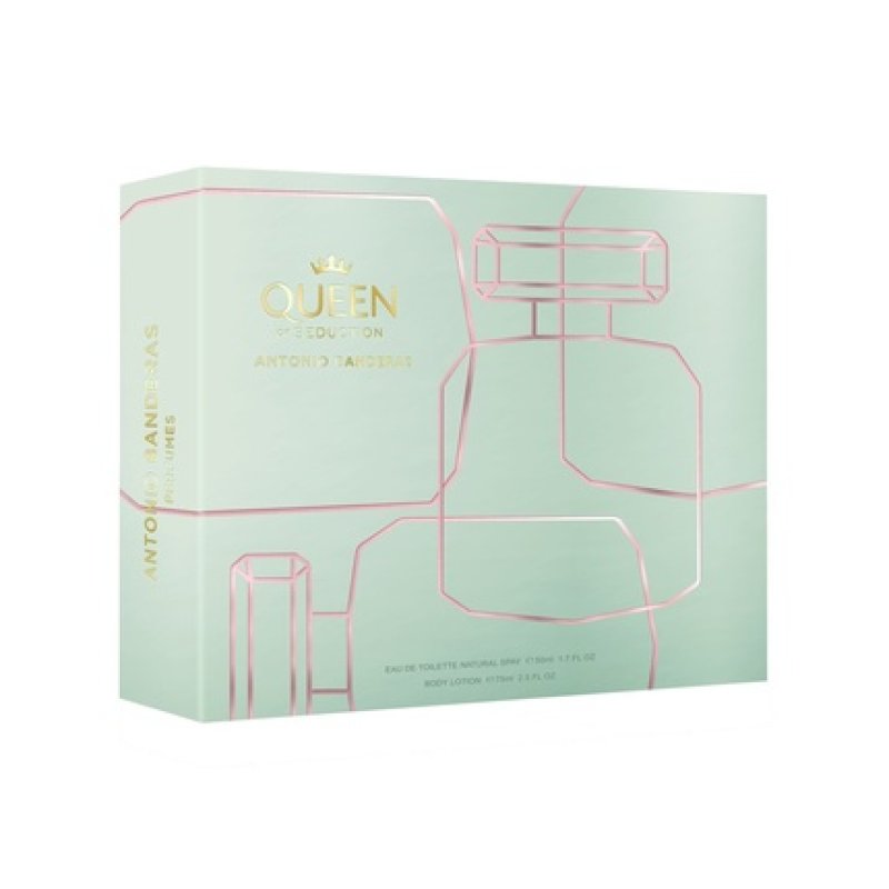 Antonio Banderas Queen Of Seduction Woman Set Eau De Toilette 50ml Body Lotion 75ml