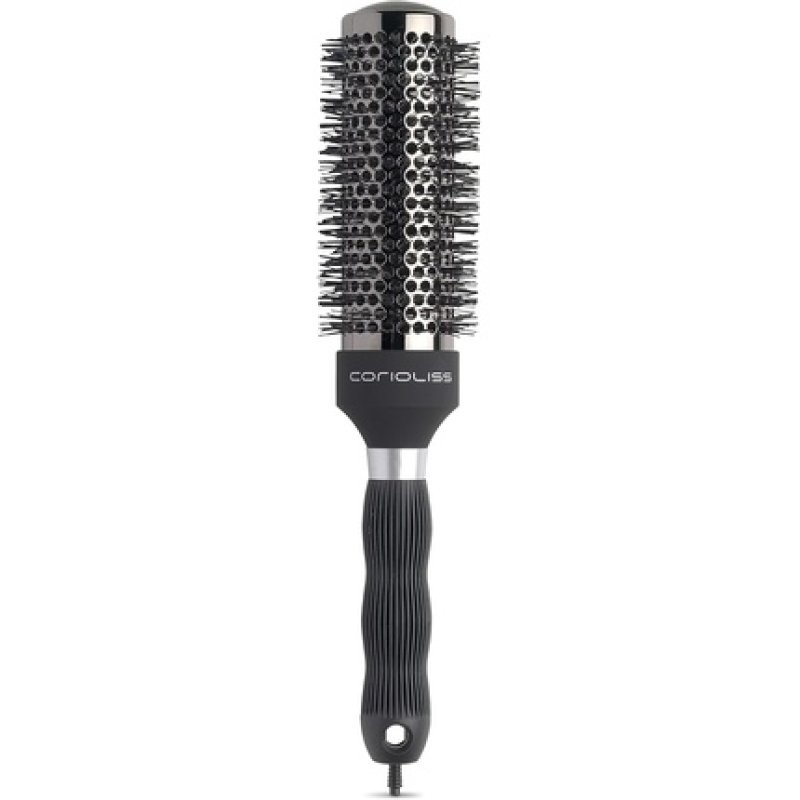 CORIOLISS Hair Brushes for Women Professional Titanium Round Barrel Ionic Hair Brush Ideal for Styling Every Kind of