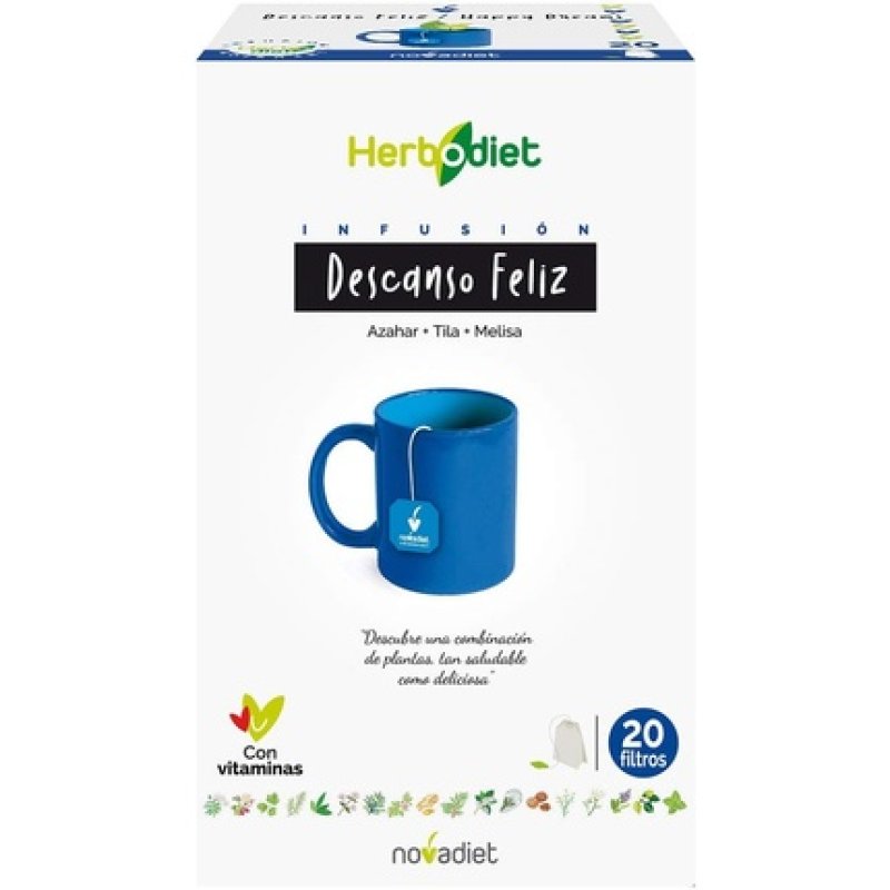 Novadiet Herbodiet Happy Rest Infusions 20 Filters