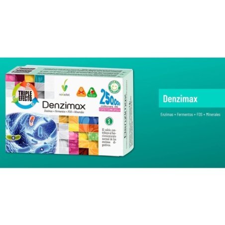 Novadiet Denzimax Capsules with Enzymes, Calcium, Selenium, Ferments, and FOS