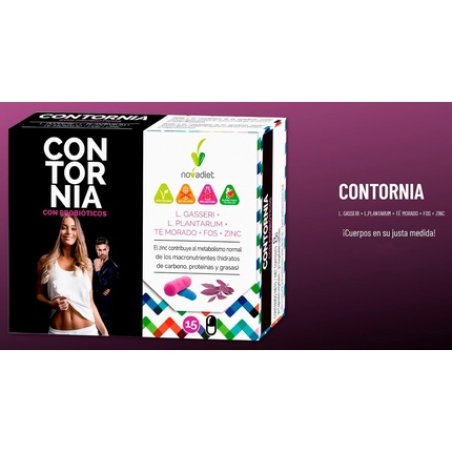Novadiet Contornia Capsules with L. Gasseri and L. Plantarum for Weight Control