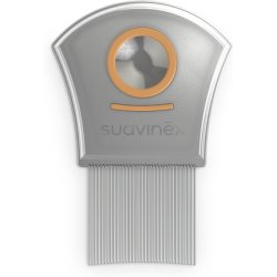 Suavinex Lice and Nit Comb with Magnifying Glass Stainless Steel Double Prongs