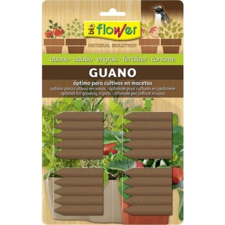 Flower 70577 Guano Fertiliser Sticks Bioflower