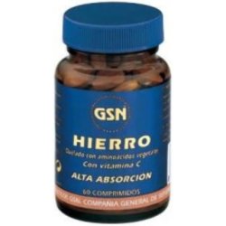 Gsn Iron High Absorption Supplement Prevents and Treats Anemia