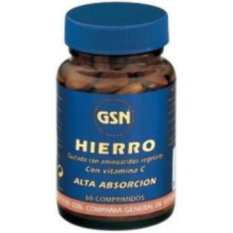 Gsn Iron High Absorption Supplement Prevents and Treats Anemia