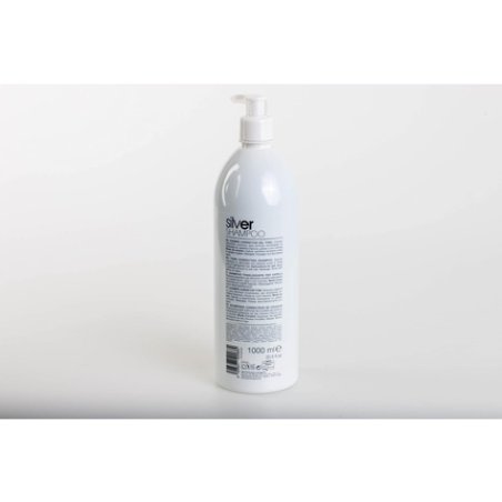 Tahe Botanic Silver Shampoo Correction for White Grey or Highlighted Hair 1000ml