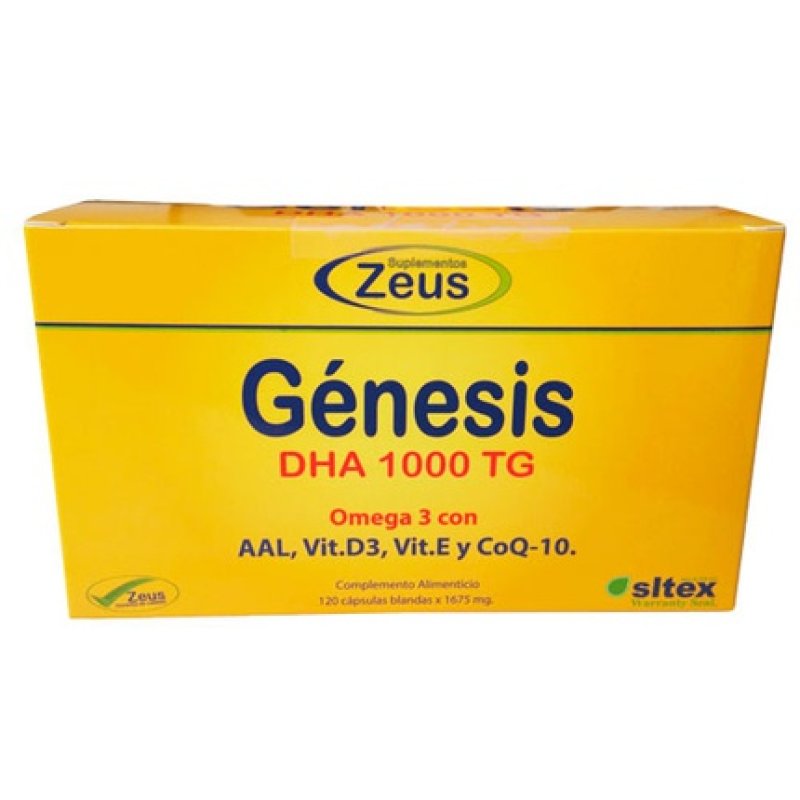 Zeus Genesis Dha Tg 1000 120 Caps