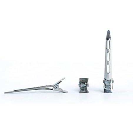 BIFULL Metal Roller Tongs 63mm 10 Pieces Black