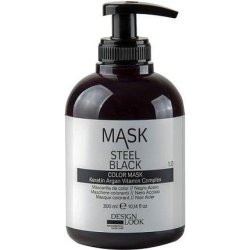 Mask Steel Black Hair Coloring Mask 300ml