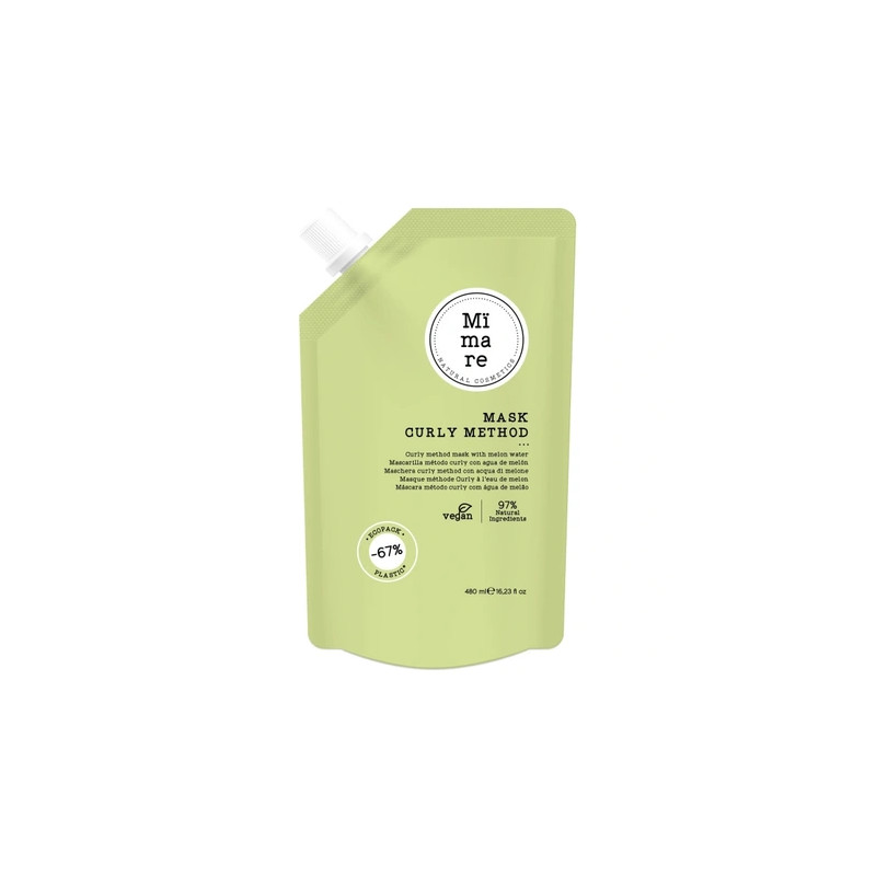 Mimare Curly Mask 480 Milliliters - Hair Care