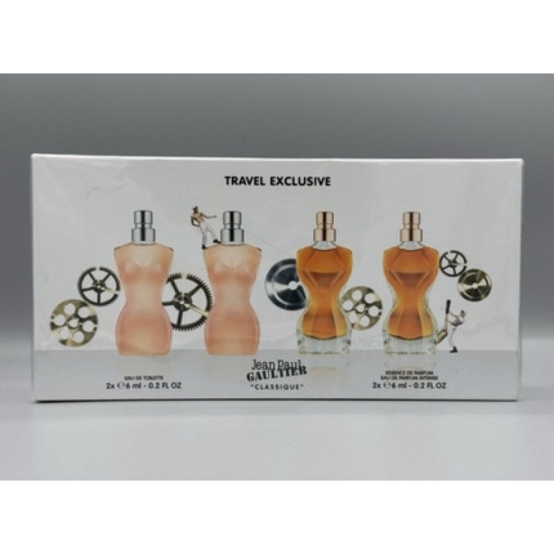 Jean Paul Gaultier Classique Travel Exclusive Set 6ml - Pack of 4