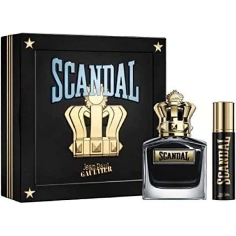 JPG Scandal Pour Homme Set: EDP Spray 100ml EDP Spray 10ml