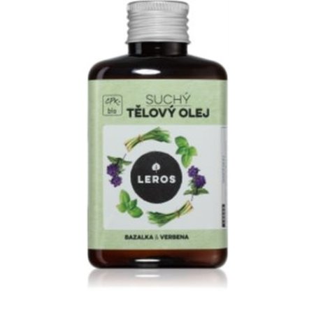Leros Dry Body Oil Basil Verbena 100 Ml