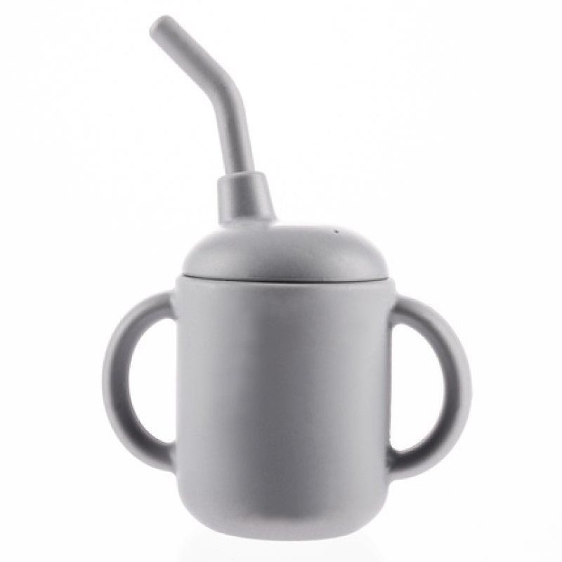 Zopa Silicone Mug 2 in 1 Dove Grey 1 pc