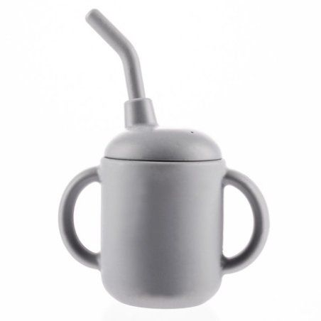 Zopa Silicone Mug 2 in 1 Dove Grey 1 pc