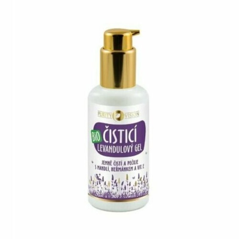 Purity Vision Bio Lavender Cleansing Gel with Almond, Chamomile, and Vit. E 100ml
