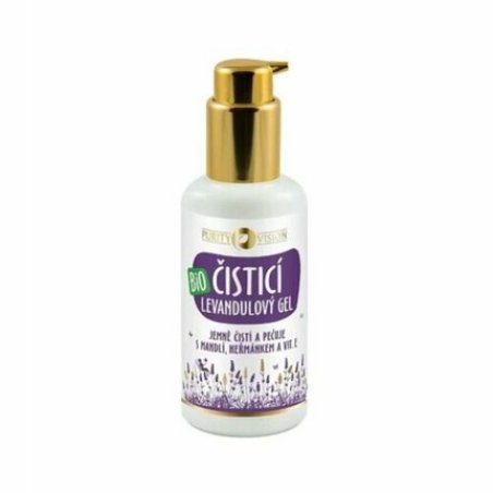 Purity Vision Bio Lavender Cleansing Gel with Almond, Chamomile, and Vit. E 100ml