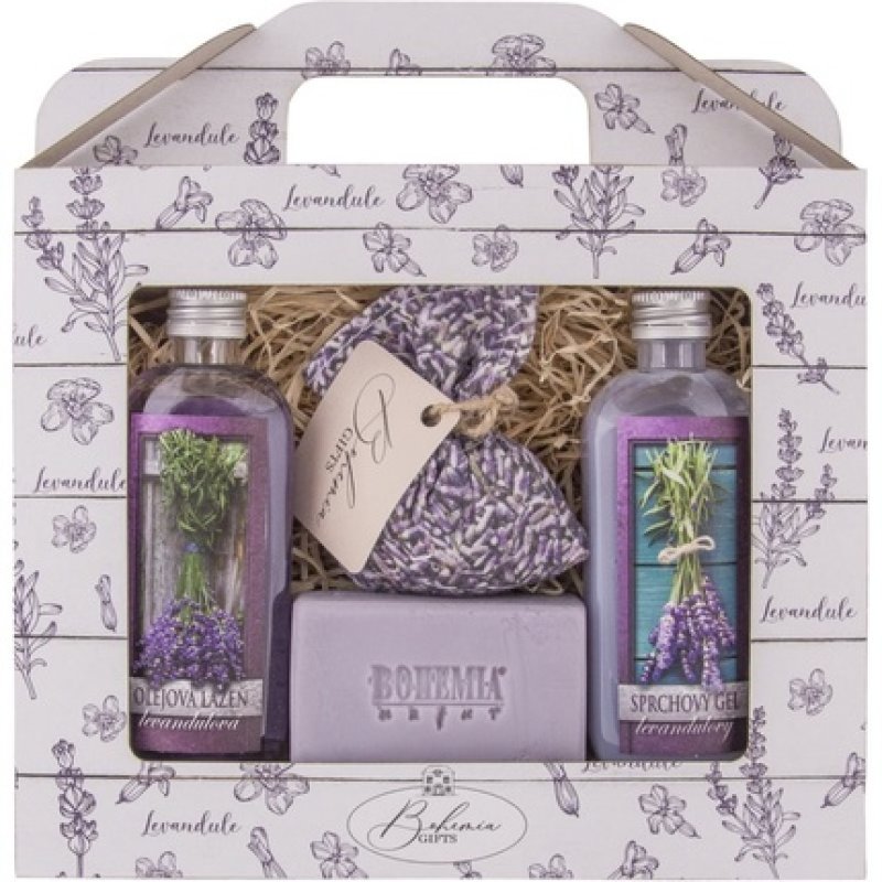 Bohemia Gifts & Cosmetics Lavender Gift Set - for the body