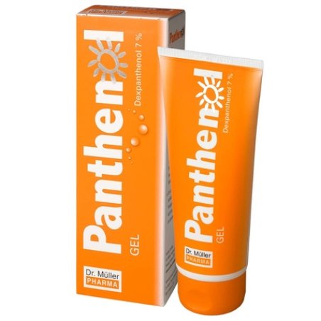 Dr. Muller Pharma Panthenol Gel 7% Moisturizes Relieves Soothes and Regenerates Skin 3.38 Fl Oz (100 ml)