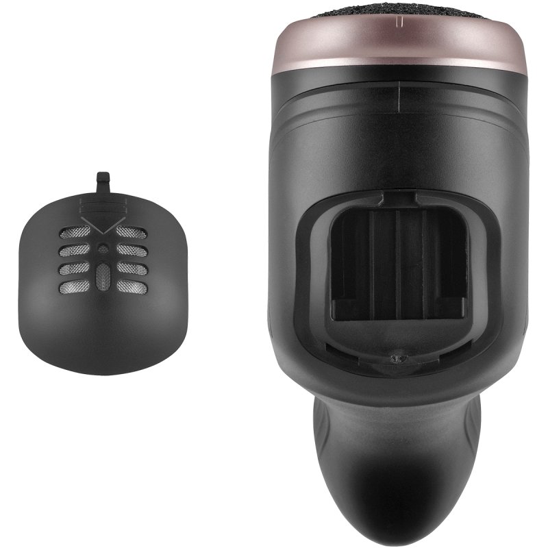 Concept PN3020 foot care appliance Foot pumice Black, Rose gold