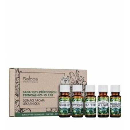 Saloos Home Aroma Pharmacy 100% Natural Essential Oil Set