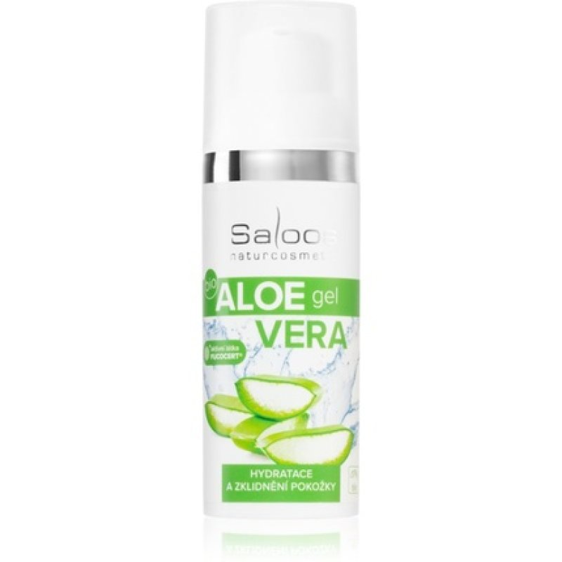 Saloos Bio Aloe Vera Gel for Dry and Irritated Skin - 50 ml