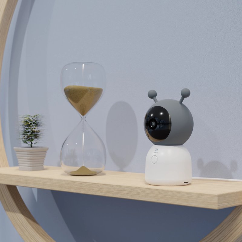 Tesla TSL-CAM-B200 video baby monitor Wi-Fi Grey, White