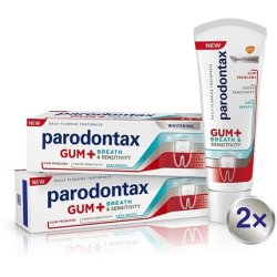 Gum and Sensitive Whitening Duo Toothpaste 2 x 75 ml